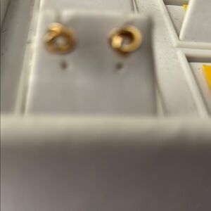 Chic Gold Knot Earrings